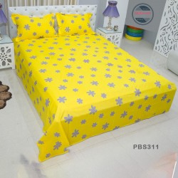 Double Size BedSheet with Pillow Covers