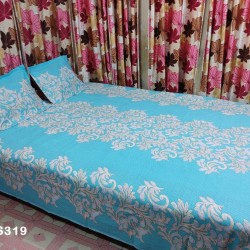 Double Size BedSheet with Pillow Covers