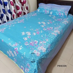Double Size BedSheet with Pillow Covers