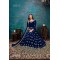 Premium Quality Unstitched Gown with Embroidery Work