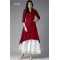 Fashionable Less kurti and Plazzo Set For Women