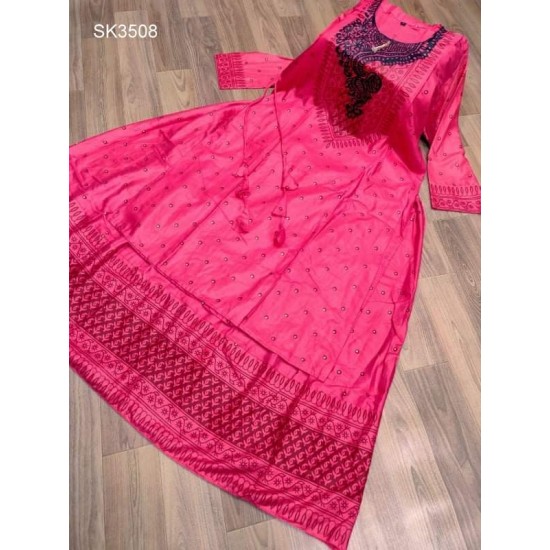 Screen Printed Cotton two pic For women