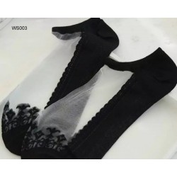 Transparent Lace Socks