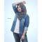 Denim Casual Long Sleeve Shirt Women