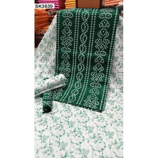 Screen Printed Cotton Salwar Kameez