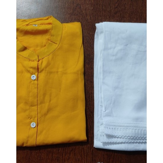 Fashionable Less kurti and Plazzo Set For Women