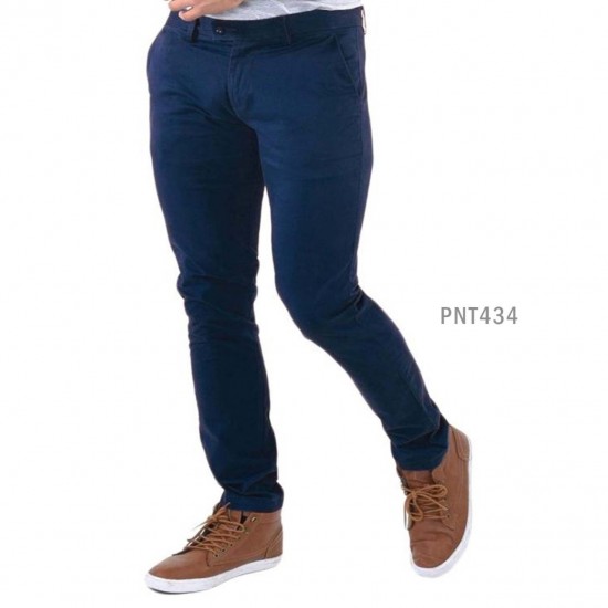 Slim-Fit Chino Gabardine Pants