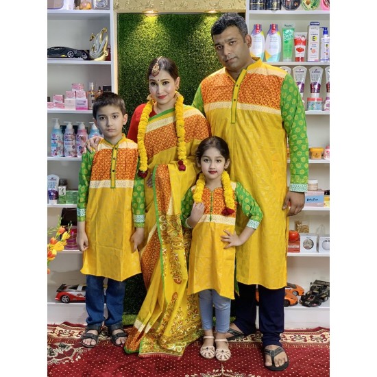 Family Combo Set Mom Dad Baby Girl Baby Boy