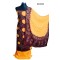 Multi Color Cunri Batik Salwar Kameez