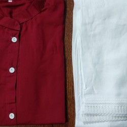 Fashionable Less kurti and Plazzo Set For Women