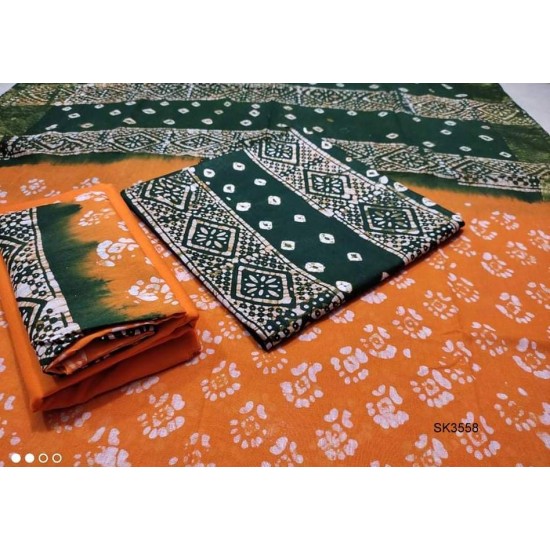 Multi Color Mom Batik Salwar Kameez
