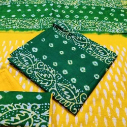 Unstitched Tie Die Batik Salwar Kameez