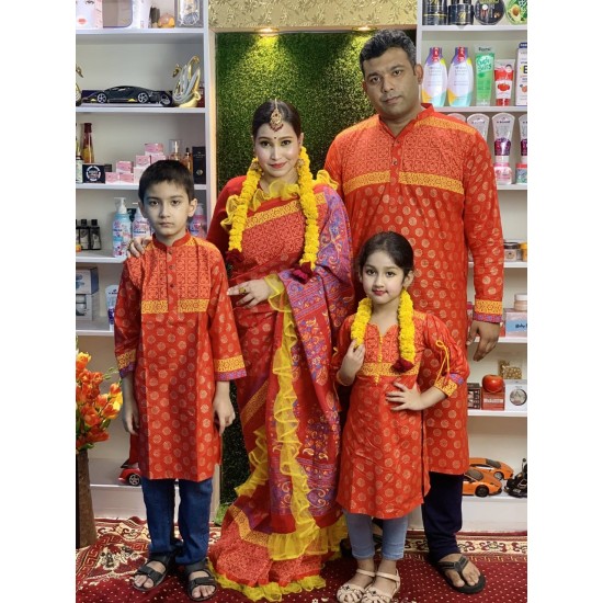 Family Combo Set Mom Dad Baby Girl Baby Boy