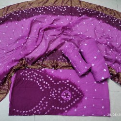 Multi Color Cunri Batik Salwar Kameez