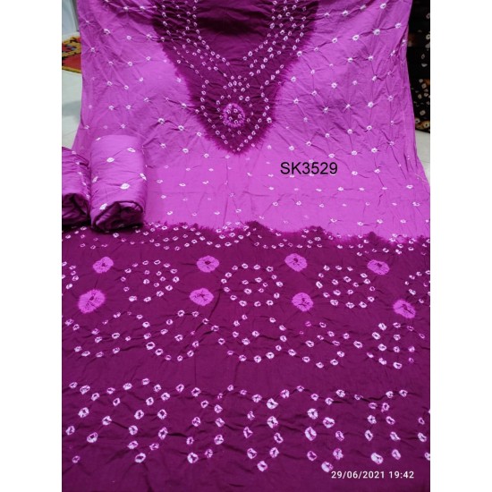 Multi Color Cunri Batik Salwar Kameez