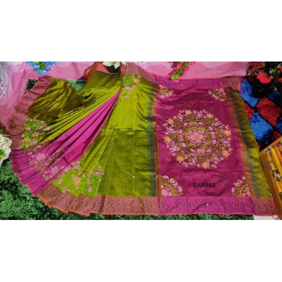 Dhupian Half Silk Saree