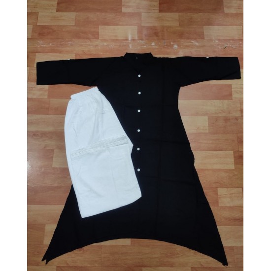 Fashionable Less kurti and Plazzo Set For Women