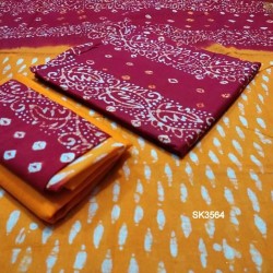 Multi Color Mom Batik Salwar Kameez