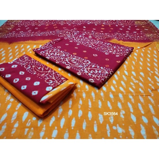 Multi Color Mom Batik Salwar Kameez
