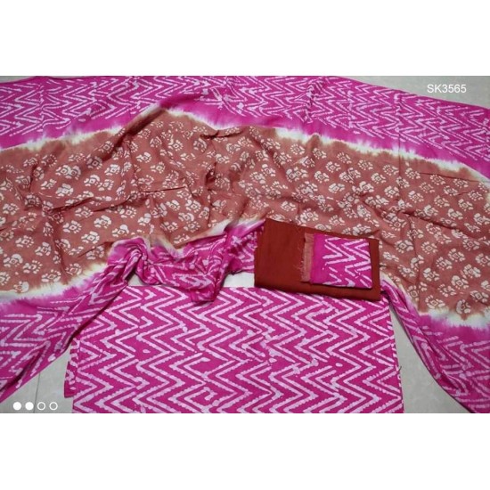 Multi Color Mom Batik Salwar Kameez