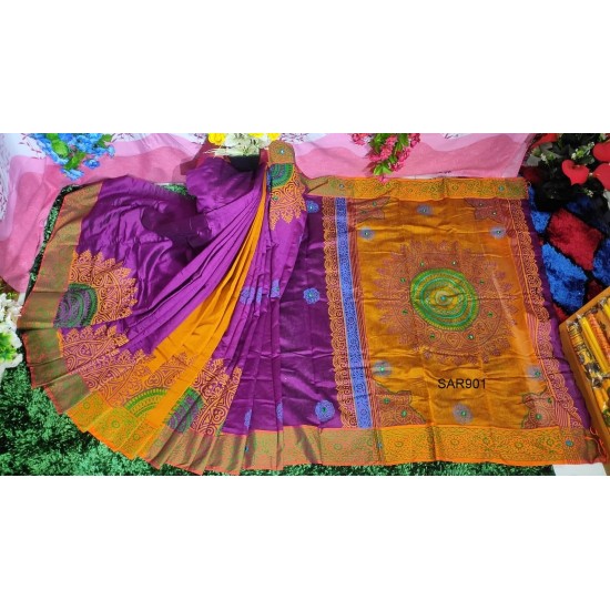 Dhupian Half Silk Saree