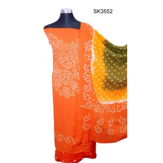 Multi Color Cunri Batik Salwar Kameez