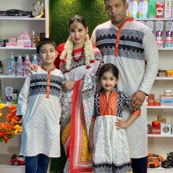 Family Combo Set Mom Dad Baby Girl Baby Boy