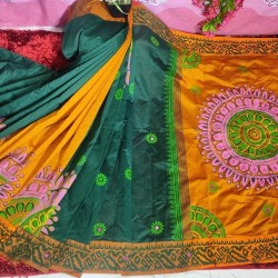 Dhupian Half Silk Saree