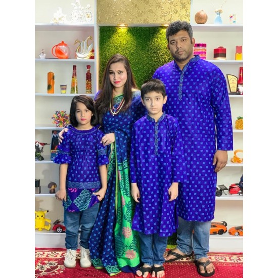 Family Combo Set Mom Dad Baby Girl Baby Boy