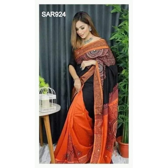Dhupian Half Silk Saree