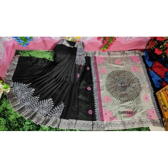 Dhupian Half Silk Saree