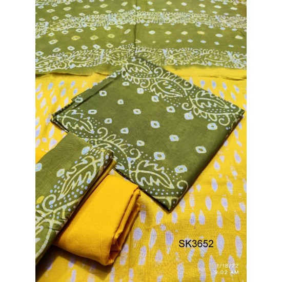 Unstitched Tie Die Batik Salwar Kameez