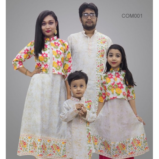 Family Combo Set Mom Dad Baby Girl Baby Boy