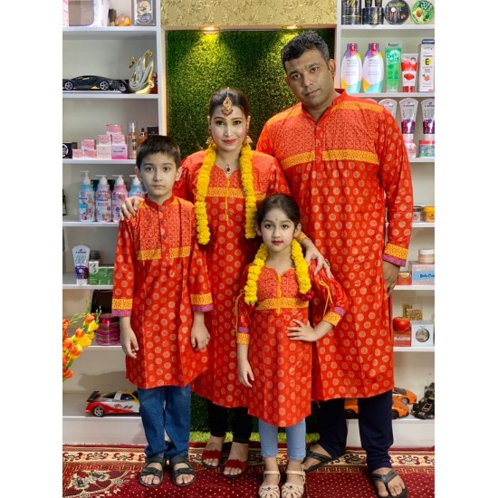 Family Combo Set Mom Dad Baby Girl Baby Boy