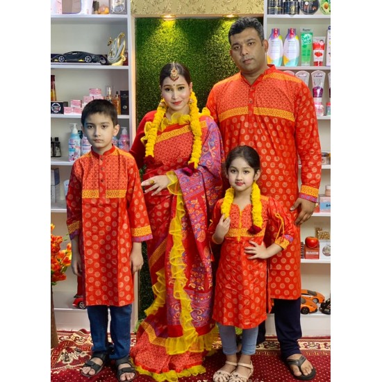 Family Combo Set Mom Dad Baby Girl Baby Boy