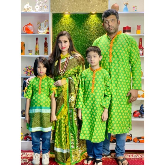 Family Combo Set Mom Dad Baby Girl Baby Boy