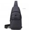 ARCTIC HUNTER Brand Casual Black Chest Bag Male Waterproof Messenger Bags Small Travel Bag CrossBody Shoulder Bag for Man
