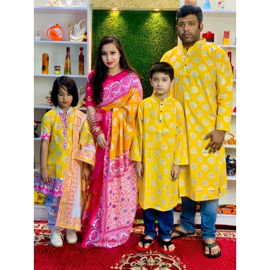 Family Combo Set Mom Dad Baby Girl Baby Boy