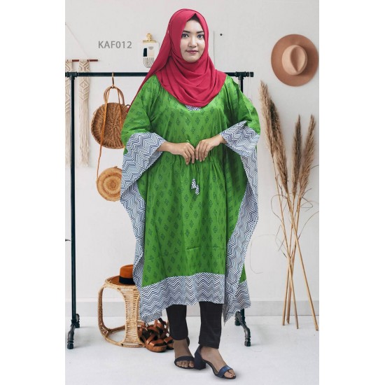Fashionable Screen Print Kaftan