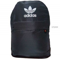 Black Backpack With Addidas Logo, School Bag,College bag,Travel Bag