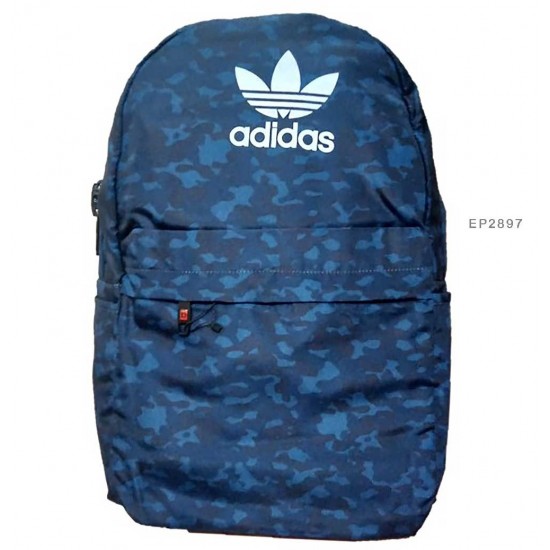 Cam ouflage Backpack With Addidas Logo, School Bag,College bag,Travel Bag