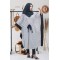 Fashionable Screen Print Kaftan