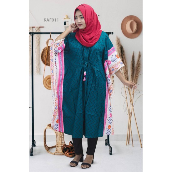 Fashionable Screen Print Kaftan