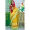Falgun Special Screen Print Half Silk Saree