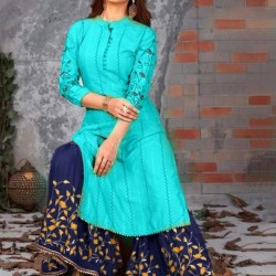 Purnima kurti and plazzo Set