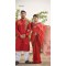 Couple Block Print Cota Saree and Slab Cotton Punjabi