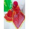 Falgun Special Screen Print Half Silk Saree