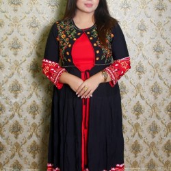 Stylish Lilen Gown For Women