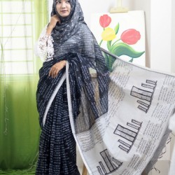 Exclusive 21 February Half Silk Saree For Women