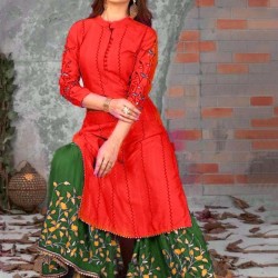 Purnima kurti and plazzo Set